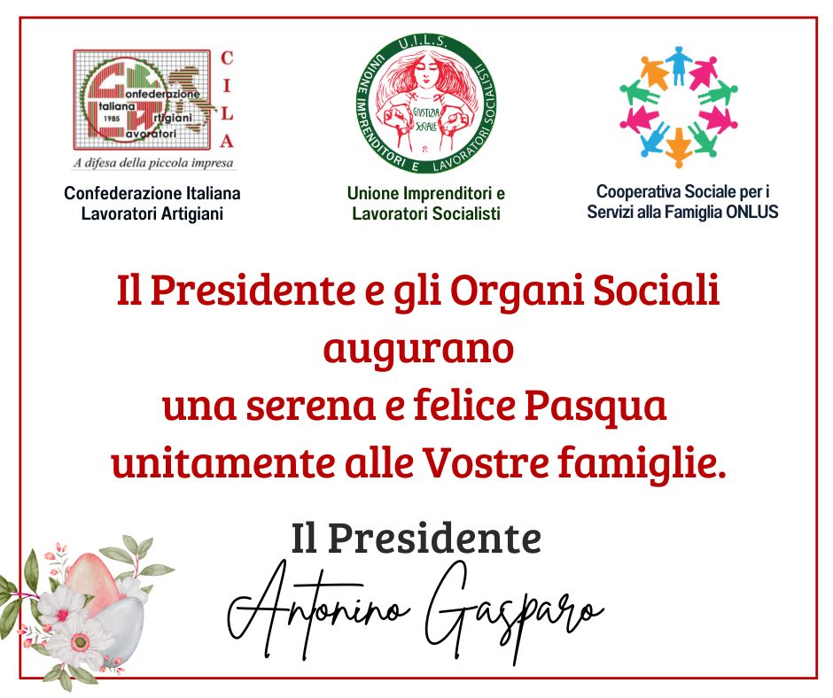 Auguri pasqua 2025